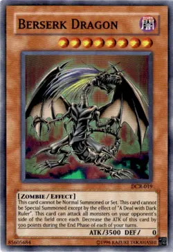Berserk Dragon Super Rare Dark Crisis DCR-019 NM - Image 1