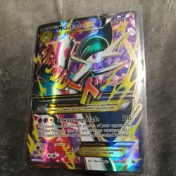 Pokemon TCG Mega-Gallade-EX Roaring Skies Full Art Holo Card 100/108 - Image 1