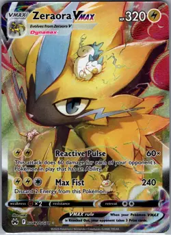 Zeraora VMAX GG42/GG70 Crown Zenith: Galarian Gallery - Pokemon Card - NM - Image 1