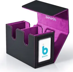 MTG Deck Box with Commander Display Window, Fits 280+ Double-Sleeved Cards, Stro - Image 1