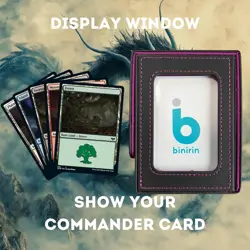 MTG Deck Box with Commander Display Window, Fits 280+ Double-Sleeved Cards, Stro - Image 3