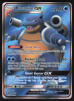 Blastoise GX - SM189 - Full Art - Black Star Promo - Pokemon Card 6 - Image 1