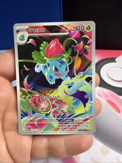 Ivysaur 134/132 Illustration Rare Megas Evolution Pokemon Card Near Mint - Image 1