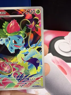 Ivysaur 134/132 Illustration Rare Megas Evolution Pokemon Card Near Mint - Image 5