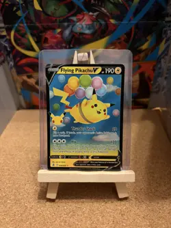 Pokemon TCG Flying Pikachu v Celebrations Card 006/025 Holo Ultra Rare - Image 1