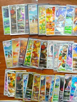 100 pcs Pokemon Chinese Card AR & CHR Full Art Holo Card Bulk Pack Lot Wholesale - Image 3