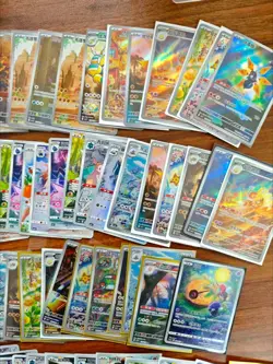 100 pcs Pokemon Chinese Card AR & CHR Full Art Holo Card Bulk Pack Lot Wholesale - Image 4