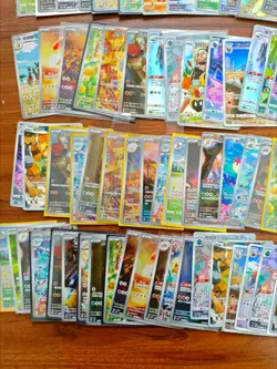 100 pcs Pokemon Chinese Card AR & CHR Full Art Holo Card Bulk Pack Lot Wholesale - Image 5