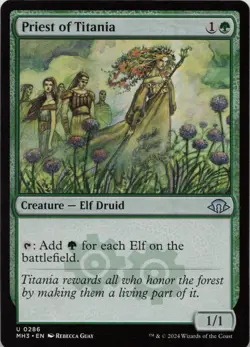 Priest of Titania U Modern Horizons 3 286 LP-NM - Image 1