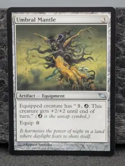 LP - Umbral Mantle - Shadowmoor - MTG Magic the Gathering Lightly Played English - Image 1