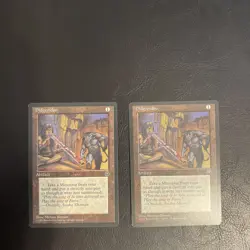 MTG: 2X Vintage ‘95 Didgeridoo Rare Artifact - Homelands NM / LP - Image 1