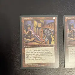 MTG: 2X Vintage ‘95 Didgeridoo Rare Artifact - Homelands NM / LP - Image 2