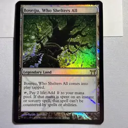 MTG Foil Boseiju, Who Shelters All Champions Of Kamigawa - Image 3