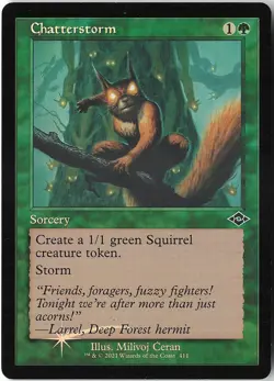 Chatterstorm (Retro Frame) FOIL Common Modern Horizons 2 LP MTG - Image 1