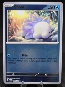 Pokemon TCG Snom 042/132 Mega Evolutions Reverse Holo NM - Image 1