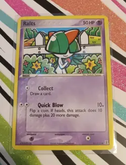 Pokemon TCG - Ralts - (EX Delta Species) 81/113 Regular Common LP - Image 1