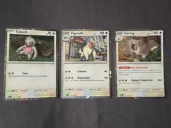 Pokemon Slakoth 160/193 Vigoroth 161/193 Slaking 162/193 Cosmos Holo Promos NM - Image 1