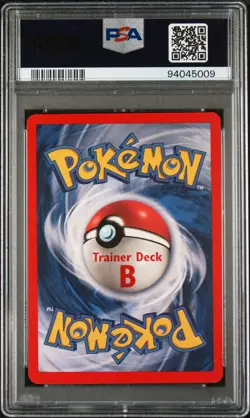 1999 POKEMON BASE SET TRAINER DECK B #63 SQUIRTLE PSA 10 - Image 2