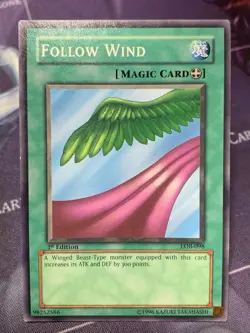 Follow Wind LOB-098 The Legend of Blue Eyes White Dragon 1st Edition - Image 1