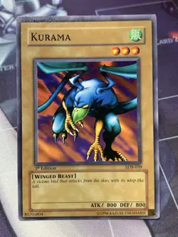 Kurama LOB-039 the Legend of Blue Eyes White Dragon 1st Edition - Image 1