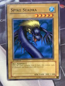 Spike Seadra LOB-103 the Legend of Blue Eyes White Dragon 1st Edition - Image 1