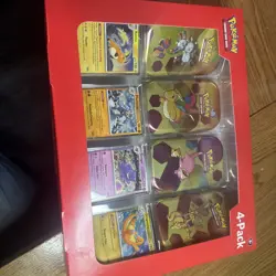 Pokemon 4-pack Set151 Mini Tin Trading Card Game Never Open - Image 1