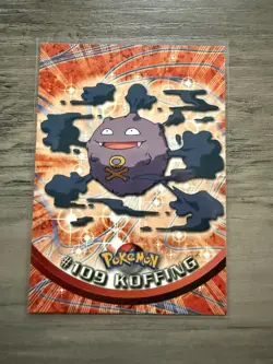 Koffing #109 - Topps BLUE LOGO - Series 2 - NON-HOLO - Pokemon Card - NM/M - Image 1