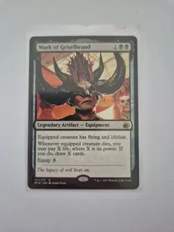Mask of Griselbrand ~ Midnight Hunt [ NearMint ] [ Magic MTG ] - Image 1