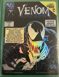 Eddie Brock (0233) (Borderless) [Marvel Spider-Man] Foil Near Mint - Image 2