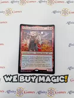 MTG | Sethron, Hurloon General | Unique & Misc | Foil | Light Played | English - Image 1