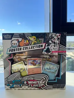 Pokemon Unova Black Bolt and White Flare Poster Collection TCG New Sealed - Image 1
