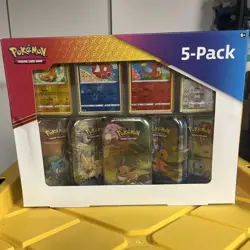 Pokemon TCG Tin Kanto Friends 5 Mini Tin Box Set 820650100642 - Image 1