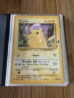 Pokemon TCG 7 Jumbo Cards + 30 Page Binder, Pikachu Charizard Regidrago Holo - Image 2