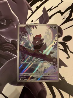 Pokemon Card Zorua FULL ART-142/086 Fuoco Bianco ITA-NM - Image 1