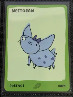 Neetoran 0029 Dysfunctional Passholder Pokenot Pokenots 151 Card - Image 1