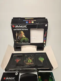 Magic the Gathering - Lord Of The Rings - Commander Deck Riders of Rohan (Open) - Image 2