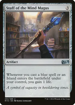 Staff of the Mind Magus [Magic 2015] Near Mint - Image 1