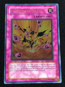Yugioh Chthonian Blast EEN-EN050 1ST ULTIMATE (NM) - Image 1
