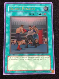 Yugioh Guard Penalty EOJ-EN045 1ST ULTIMATE (NM) - Image 1