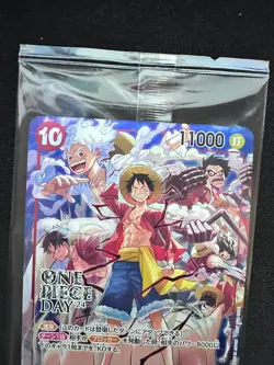 ONE PIECE Card Monkey D. Luffy ST10-006 Promo Japanese Sealed / Unopened - Image 3