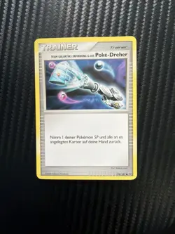 Pokemon Card Poke Turn Platinum Uncommon 118/127 Dreher Trainer Team Galaktiks - Image 1