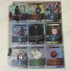 Final Fantasy TCG Foil Lot 63 Cards Near Mint - Image 4