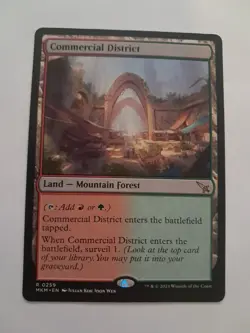 Commercial District NM/M Magic the Gathering Murders at Karlov Manor MTG - Image 1