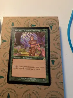 MTG ROFELLOS, LLANOWAR EMISSARY - URZA'S DESTINY VG/EXCELLENT - Image 1