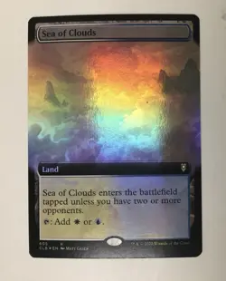 Sea of Clouds (Extended Art) Commander Legends: Battle for Baldur's Gate Foil - Image 1