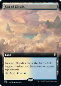 FOIL - Sea of Clouds (Extended Art) Commander Legends: Battle for Baldur's Gate - Image 1