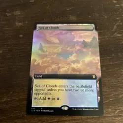 Sea of Clouds (Extended Art) Commander Legends: Battle for Baldur's Gate Foil - Image 1