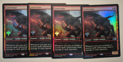 Magic The Gathering -MTG - Guttersnipe - M19 - FNM Promo Foil x 4 - NM - Image 1