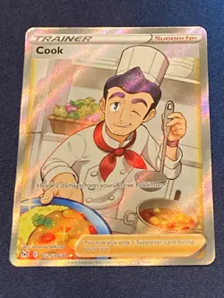 Pokemon - Cook Full Art - Lost Origin Trainer Gallery TG25/TG30 - Ultra Rare - Image 1