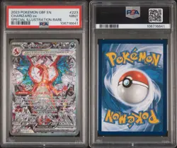 Charizard EX Pokemon TCG Obsidian Flames 223/197 SIR PSA 9 Mint - Image 3